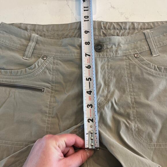 Kuhl Kliffside Air Roll-up Khaki Shorts Outdoors Hiking Size 6 - Picture 12 of 13